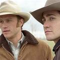 V Gori Brokeback sta se zaljubila junaka, ki sta ju odigrala Heath in Jake.