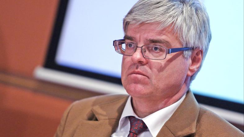 slovenija 15.01.14. samo hribar milic, direktor gospodarske zbornice slovenije, 