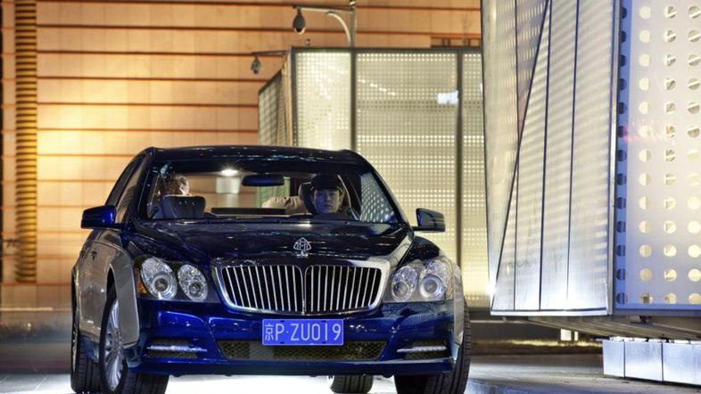 Maybach je prenovljena luksuzna modela predstavil v Pekingu. (Foto: Maybach)