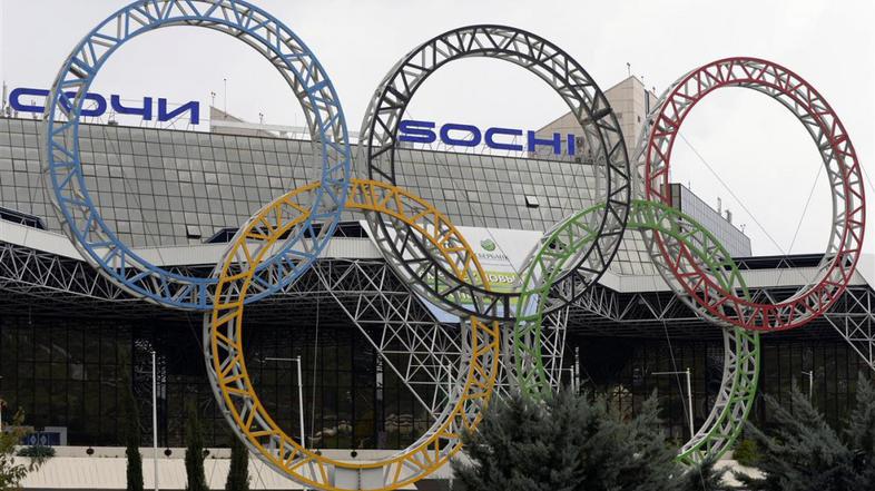 Soči olimpijske igre OI letališče krogi znak