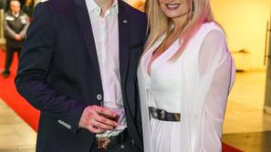 Helena Blagne s sinom