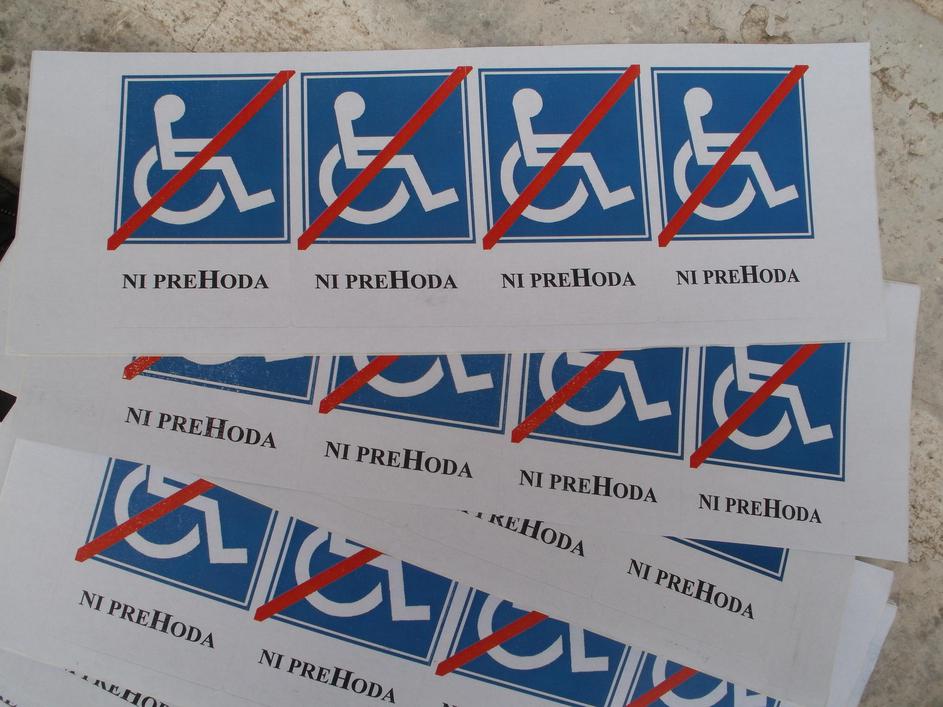 hendikepirani, invalidi, Koper, akcija, Alternativa obstaja