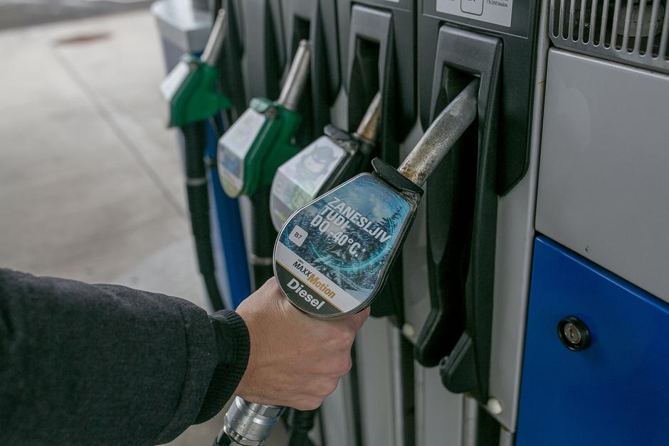 Dizelsko gorivo OMV | Avtor: Saša Despot