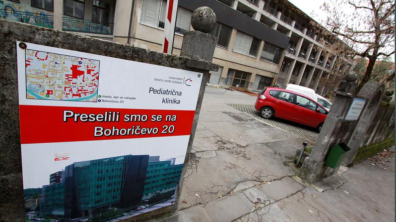 V stari pediatrični kliniki bodo v prihodnjih mesecih končali sanacijo spodnjih 