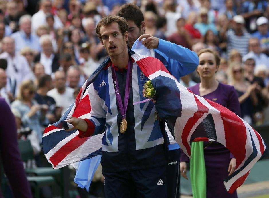 andy murray roger federer london 2012 | Avtor: Reuters