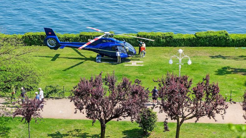 helikopter jezero Maggiore
