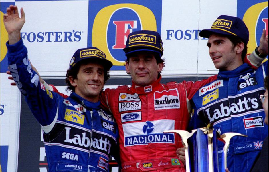 ayrton senna alain prost damon hill | Avtor: Reuters