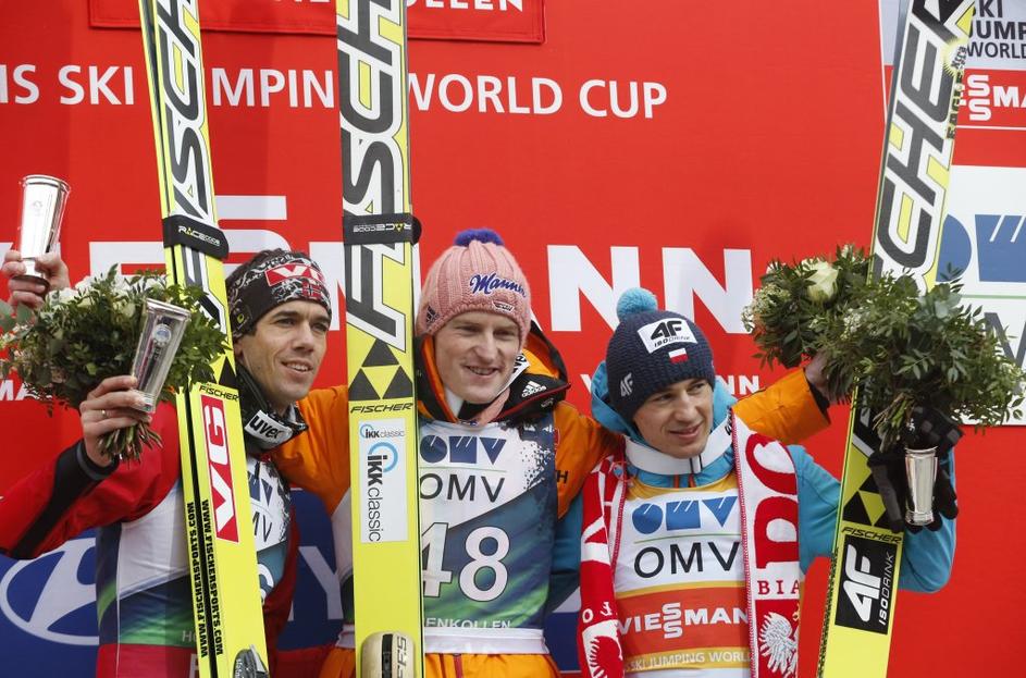 Bardal Stoch Freund smučarski skoki Oslo Holmenkollen