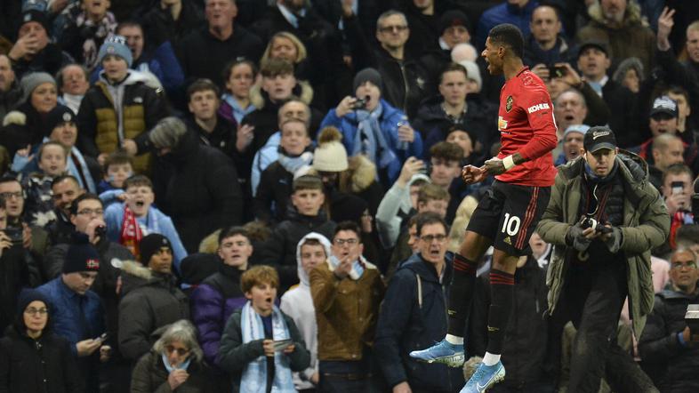 Marcus Rashford Man City Man Utd