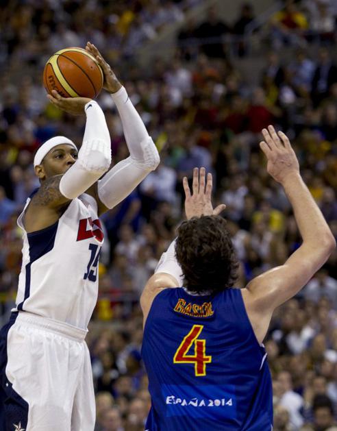 carmelo anthony pau gasol španija zda dream team