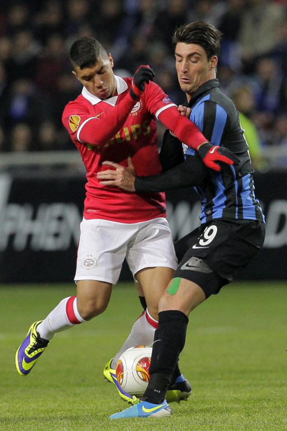 Bakkali Riera Černomorec PSV | Avtor: EPA