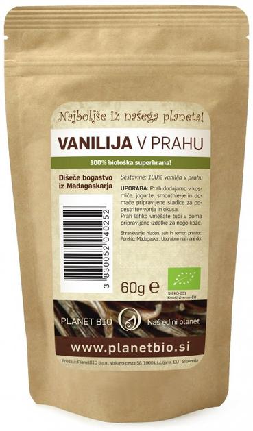 Vanilija v prahu Planet bio, 11,99 EUR