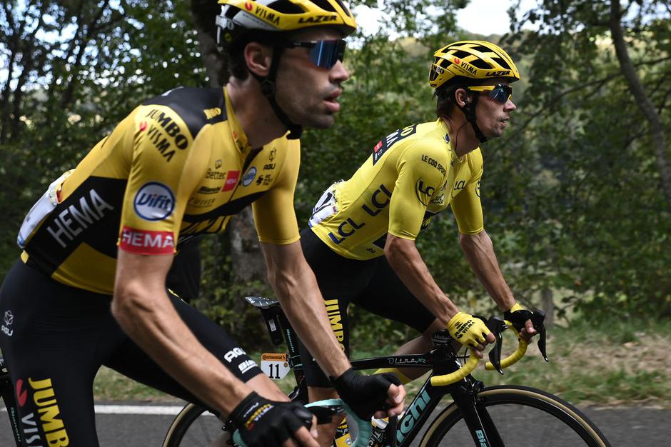 Tom Dumoulin in Primož Roglič | Avtor: Profimedia