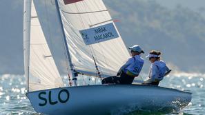 Veronika Macarol Tina Mrak razred 470 jadranje Rio 2016