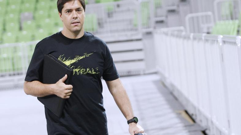 Sašo Filipovski Union Olimpija trening