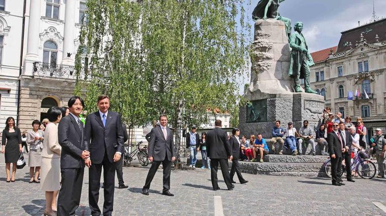 japonski princ Akišino in princesa Kiko