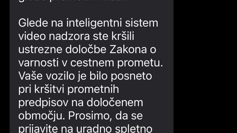Policija sporočila