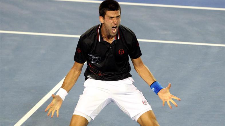 Djoković Đoković Nadal finale OP Avstralije Melbourne