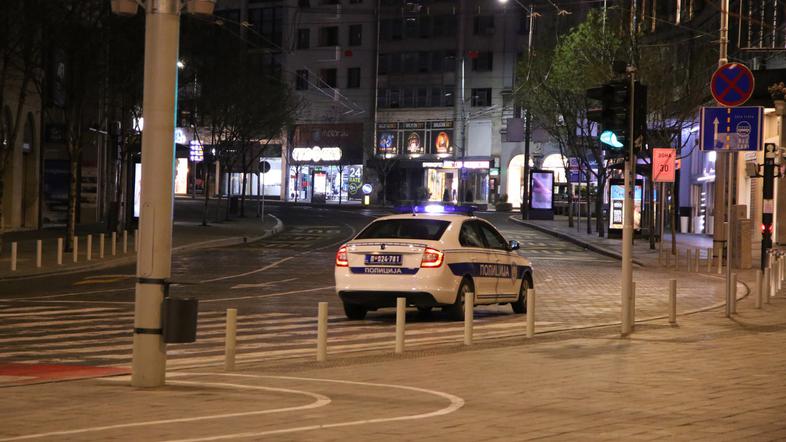 policijski avtomobil Srbija