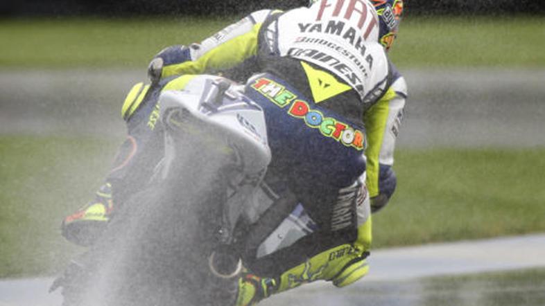 Valentina Rossija so ostali lahko gledali samo v zadek njegove Yamahe.