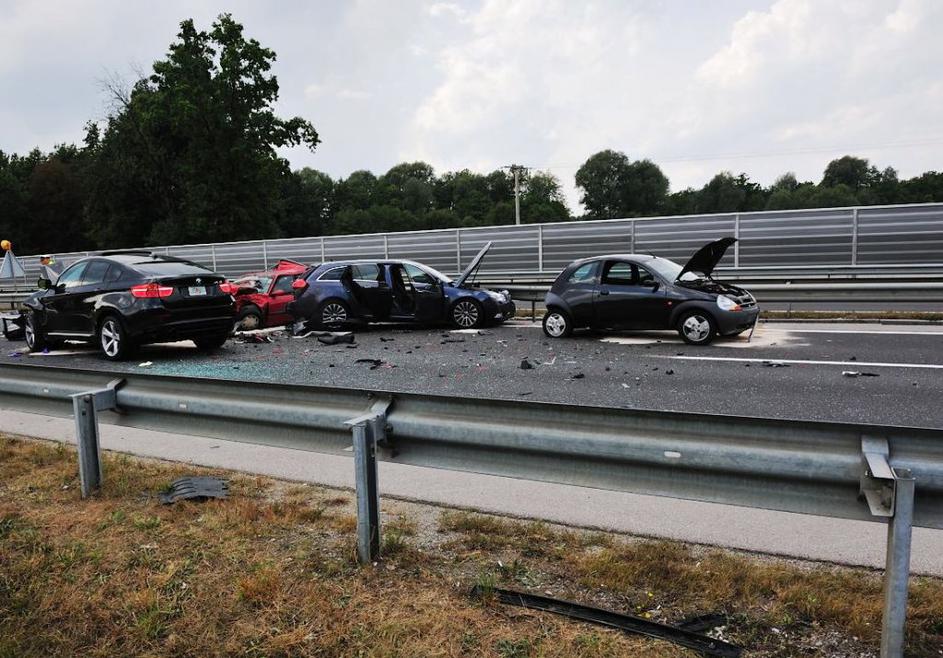 Prometna nesreča na štajerski avtocesti