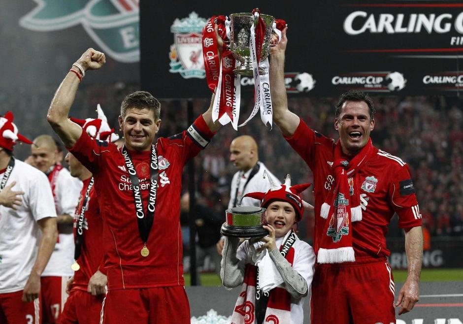 gerrard Carragher liverpool carling cup | Avtor: Reuters