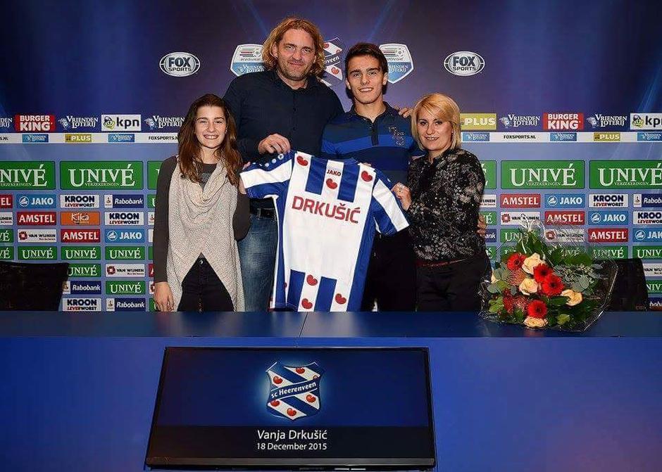 Vanja Drkušić | Avtor: sc Heerenveen