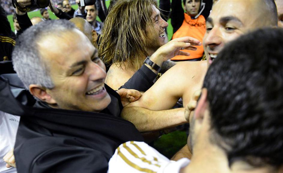 Mourinho Benzema Ramos Higuain Athletic Bilbao Real Madrid Liga BBVA Španija lig