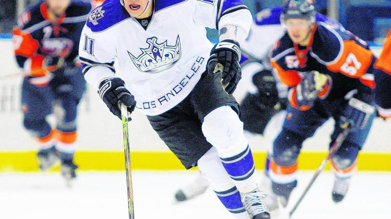 Anže Kopitar je v letošnji sezoni zbral že 40 točk (15 golov in 25 podaj), kar g