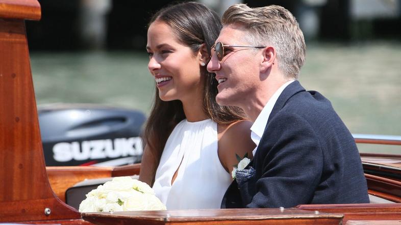 Bastian Schweinsteiger in Ana Ivanović