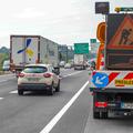DARS delo na cesti avtocesta