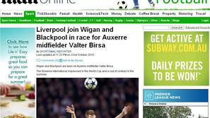 Pred dnevi so tuji medijii Valterja Birso selili k enemu izmed klubov v angleški