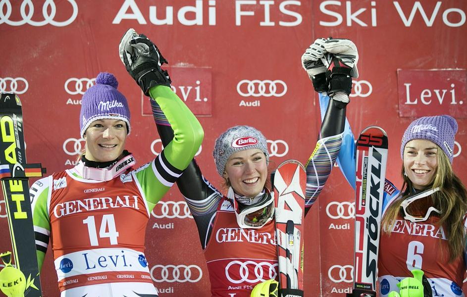 shiffrin höfl-riesch tina maze levi slalom