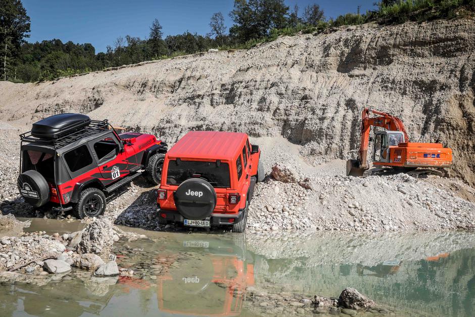 Jeep Wrangler Sahara | Avtor: Saša Despot