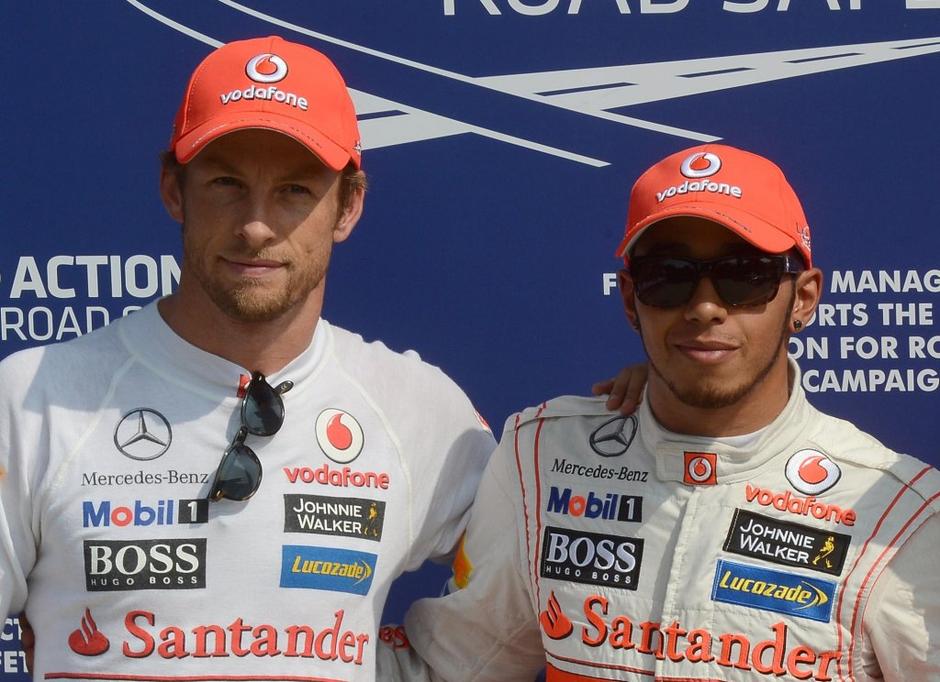 jenson button lewis hamilton mclaren  | Avtor: EPA