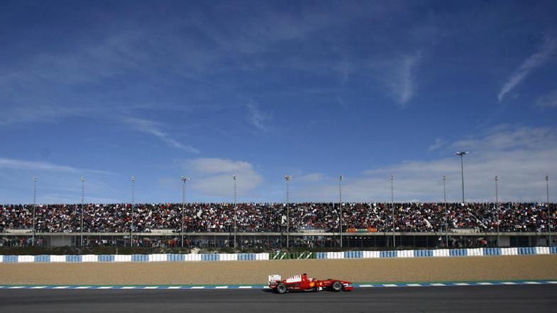testiranja 2010 Jerez    Ferrari Alonso