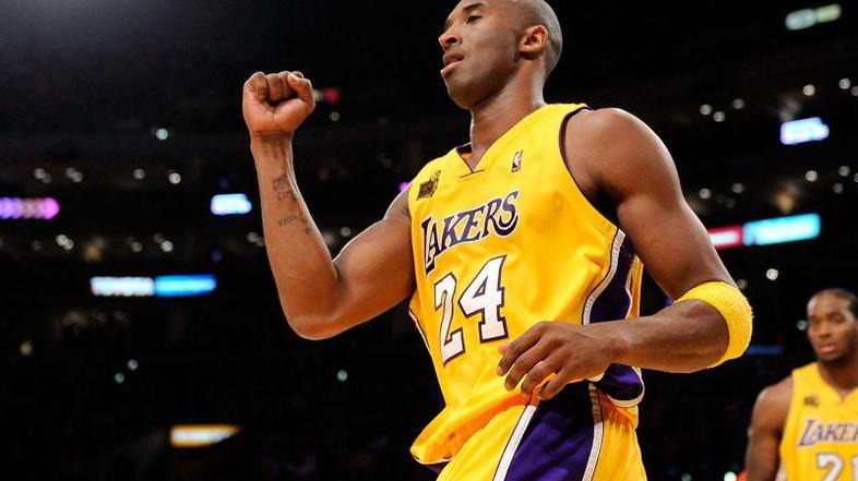 Kobe Bryant je šestindvajsetkrat vrgel iz igre in enajstkrat zadel.