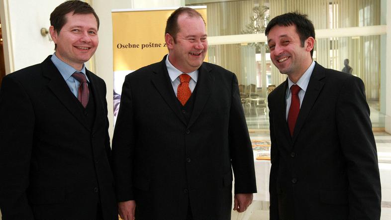 Z letošnjimi rezultati zadovoljni direktor Aleš Hauc, njegov namestnik Igor Mari