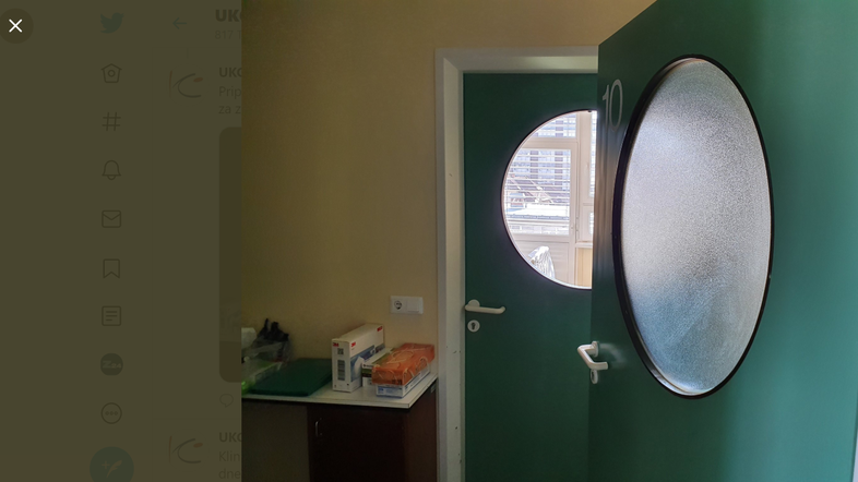 Koronavirus - soba Infekcijska klinika