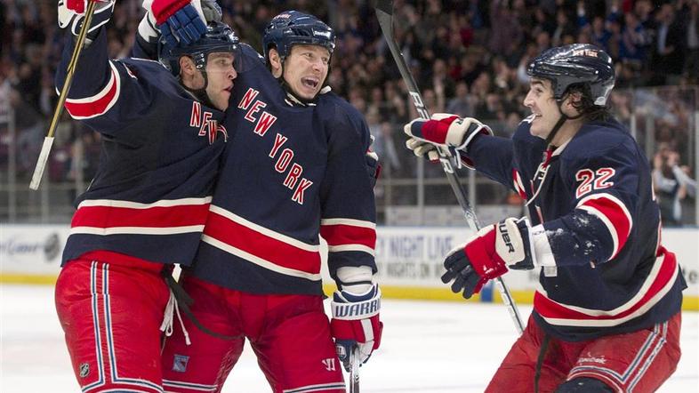 Rangers so se na zadnji tekmi rednega dela uvrstili v končnico. (Foto: Reuters)