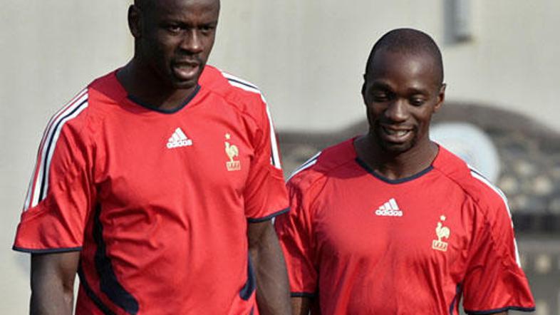 Thuram in Makelele ne bosta več branila barv francoske reprezentance.