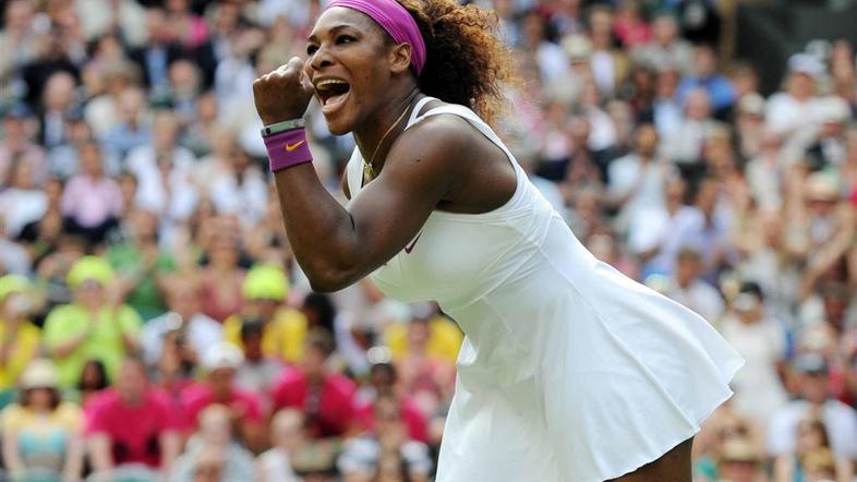 Williams Jie Zheng Wimbledon OP Velike Britanije tenis tretji krog