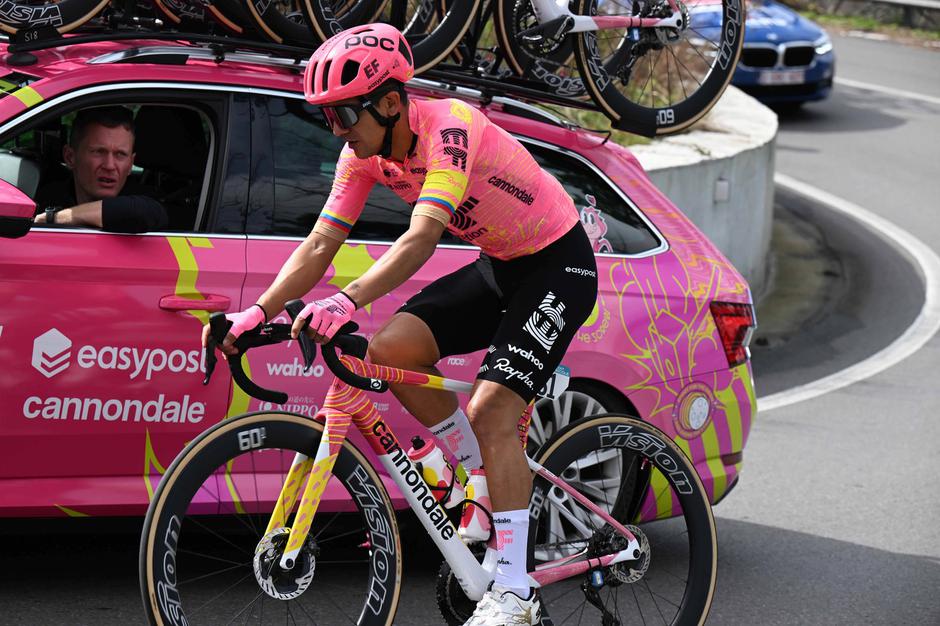 Matti Breschel in Richard Carapaz | Avtor: Profimedia