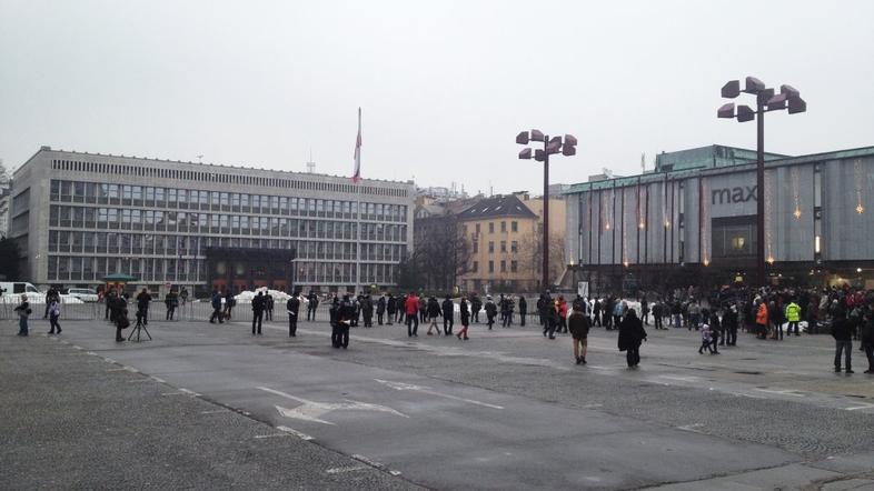 Protest v Ljubljani 