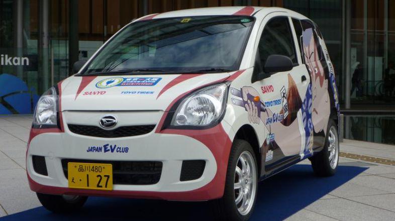 Električni daihatsu mira je novi električni rekorder. Foto: Daihatsu