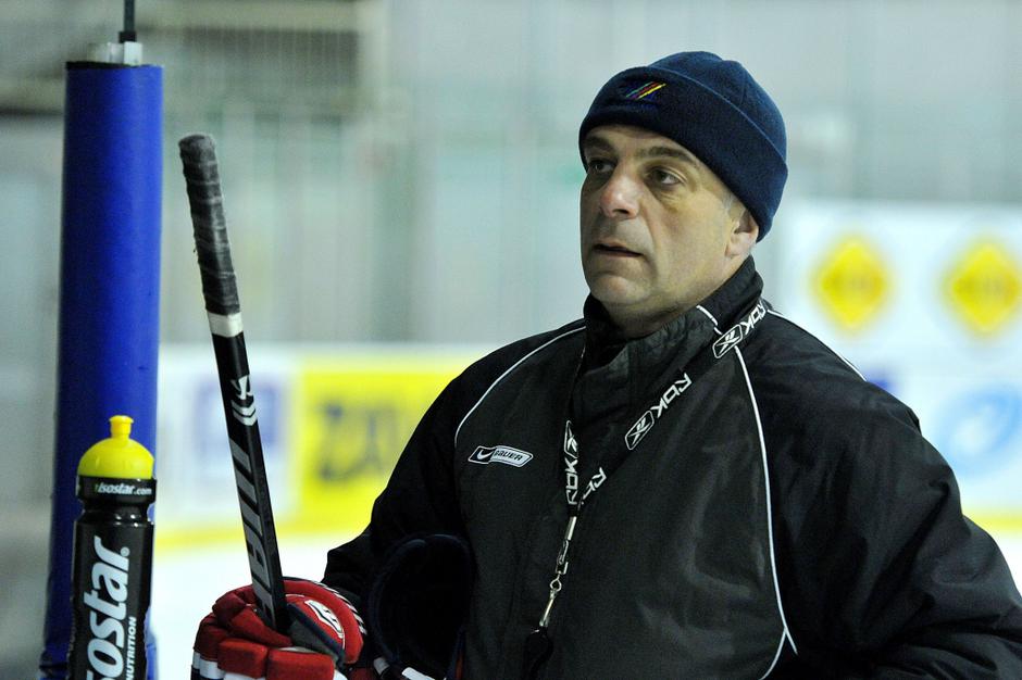 sport 11.04.11, Matjaz Kopitar, trener slovenske hokejske reprezentance, Risi, s | Avtor: Anže Petkovšek