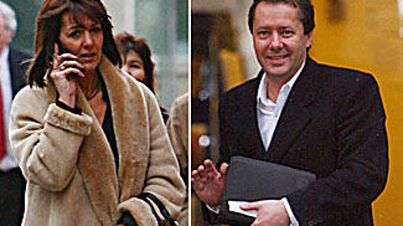 Uspešni poslovnež Neil Medley (desno) in njegova žena Jane (levo) sta imela vroč