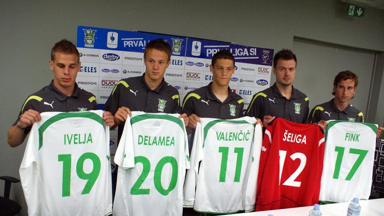 delamea mlinar, fink, valenčič, ivelja, šeliga, olimpija