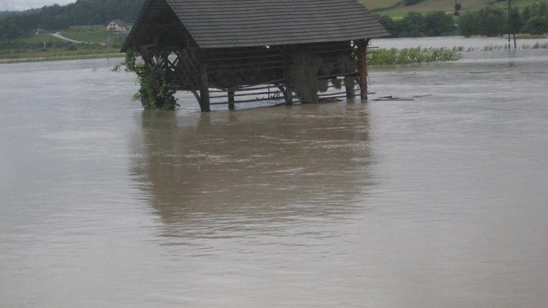 Voda je največ škode naredila v kmetijstvu. (Foto: Nada Černič Cvetanovski)