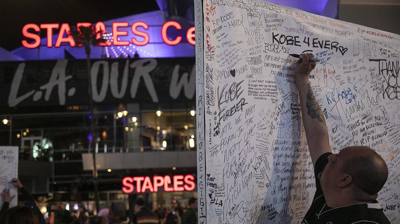 Staples Center Kobe Bryant